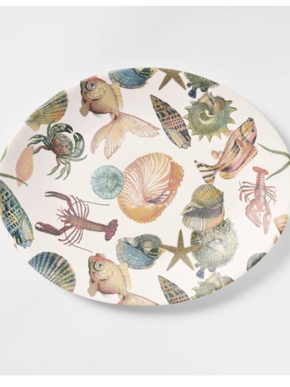 STUDIO MCGEE NWT Melamine Sealife Serve Platter